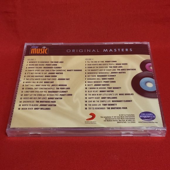 My Music Original Masters Moments To Remember Vol 3 & 4 Audio CD New Sealed 201 - Picture 4 of 7